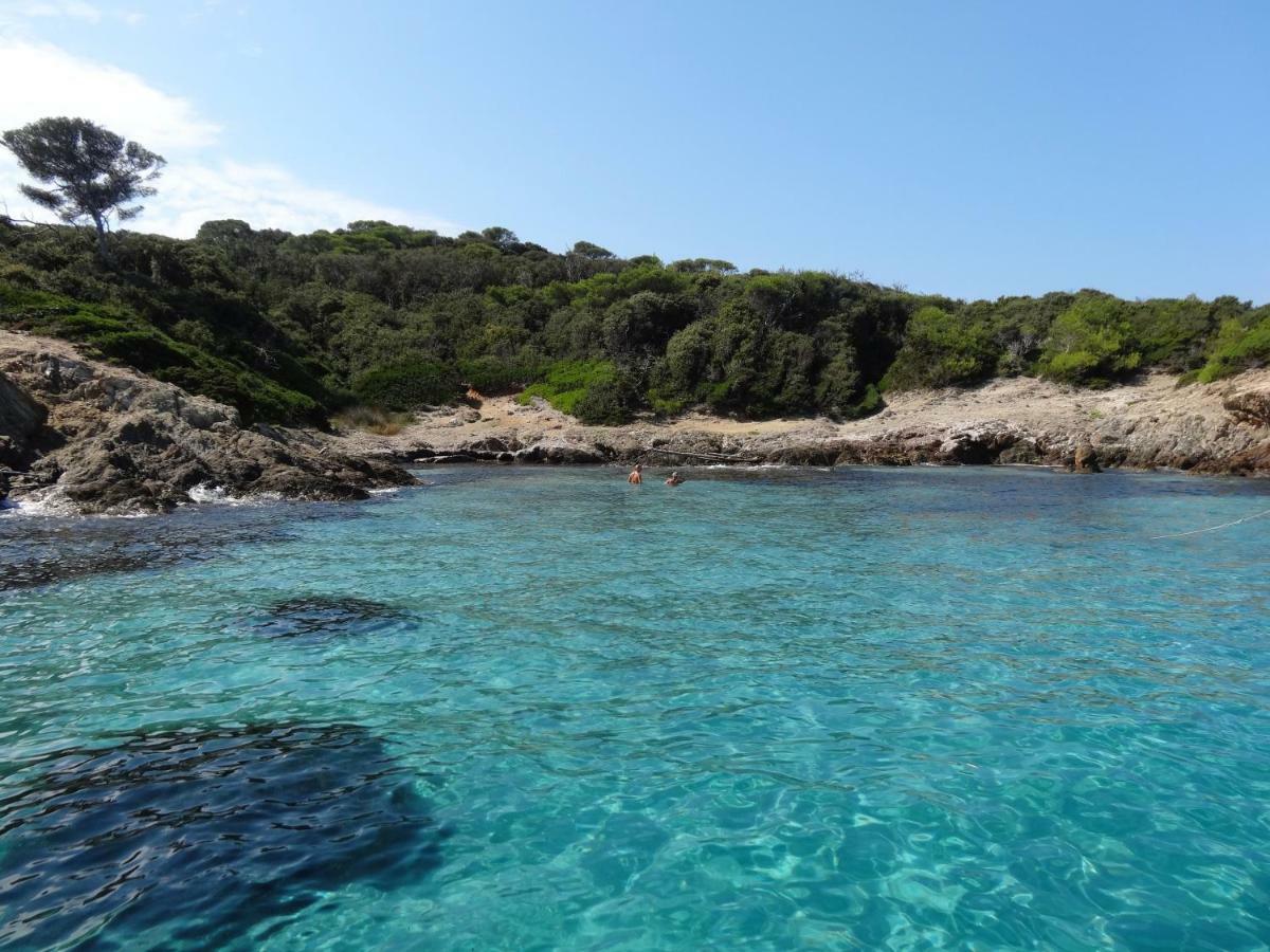 Petit Moulin-T3 Giens-Clim-Parking Apartment Hyeres Bagian luar foto